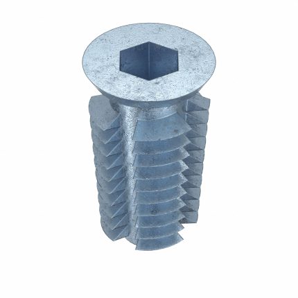 Flanged Socket Drive Inserts for Softwoods