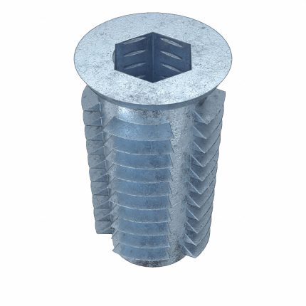 Flanged Socket Drive Inserts for Softwoods