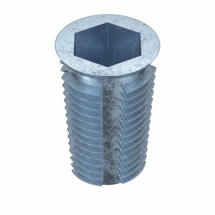 Flanged Socket Drive Inserts for Softwoods