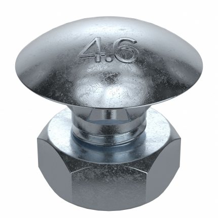 Class 4.6 Steel Square Neck Carriage Bolts