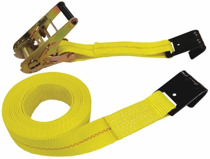 Ratchet Straps with Flat-Hook Ends