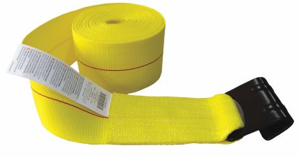 Winch Straps with Flat-Hook Ends