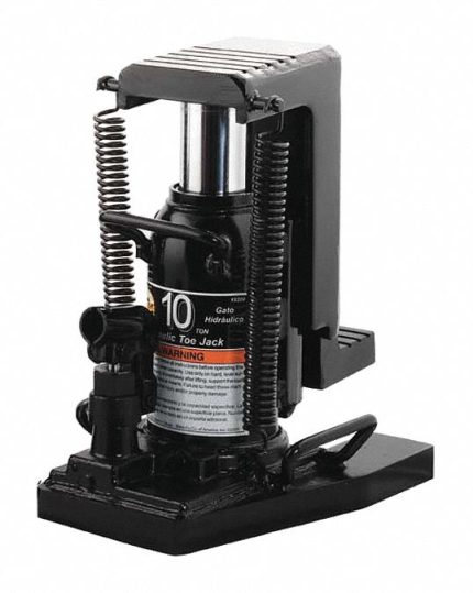 Low-Clearance Toe Jacks