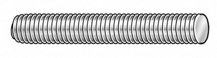Steel Fully-Threaded Rods & Studs