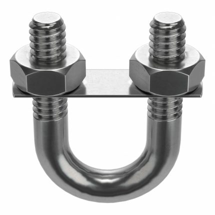Standard U-Bolts with Mounting Plates