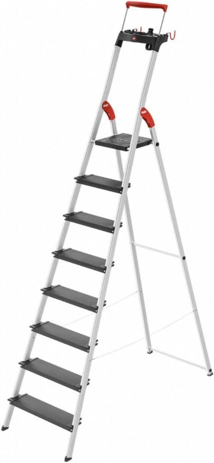 Lightweight Aluminum Platform Stepladders