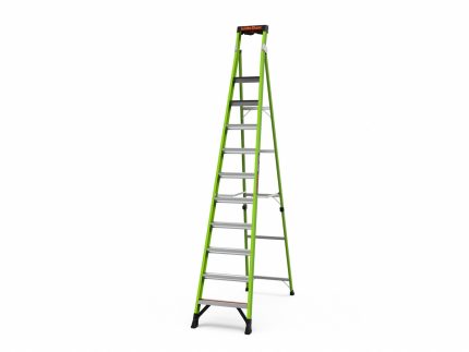 Non-Conductive Fiberglass A-Frame Stepladders