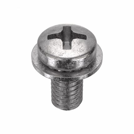 Machine Screws with Internal Tooth Lock Washers