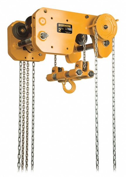 Low Headroom Geared Trolley Chain Hoists