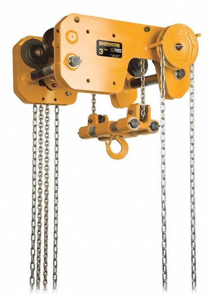 Low Headroom Geared Trolley Chain Hoists