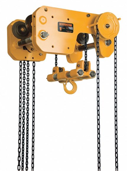 Low Headroom Geared Trolley Chain Hoists