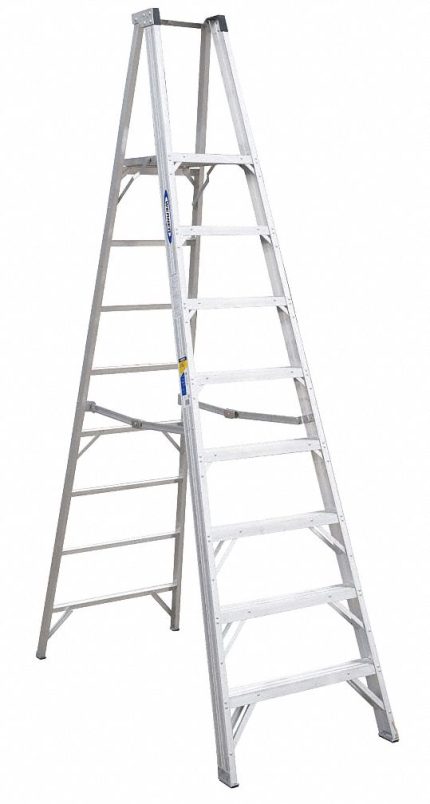 Lightweight Aluminum Platform Stepladders