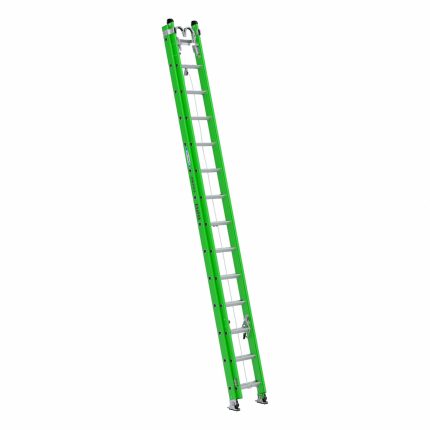 Non-Conductive Fiberglass Extension Ladders