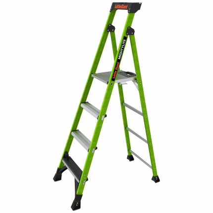 Non-Conductive Fiberglass Platform Stepladders