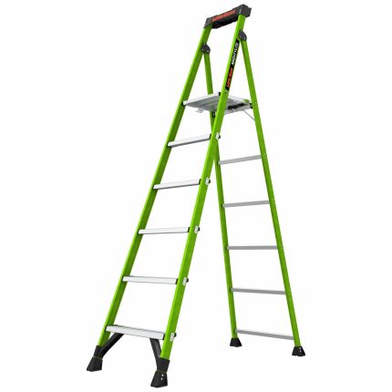 Non-Conductive Fiberglass Platform Stepladders