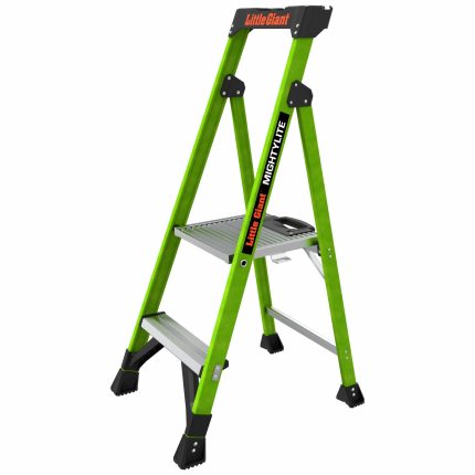 Non-Conductive Fiberglass Platform Stepladders