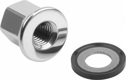 Hygienic USIT Standard Crown Cap Nuts with Sealing Washers