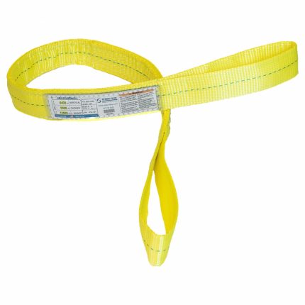High-Visibility Polyester Flat-Eye Web Slings