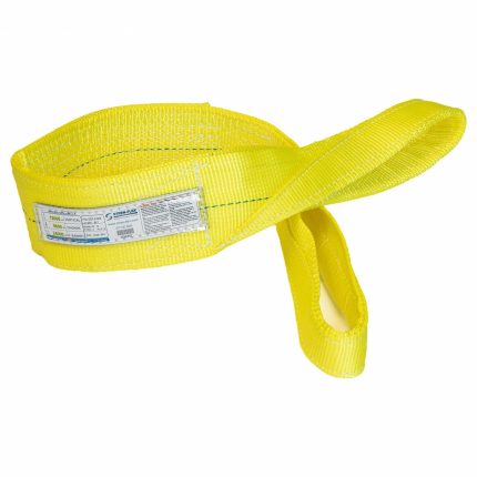 High-Visibility Polyester Flat-Eye Web Slings