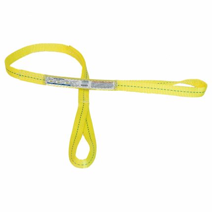 High-Visibility Polyester Twisted-Eye Web Slings