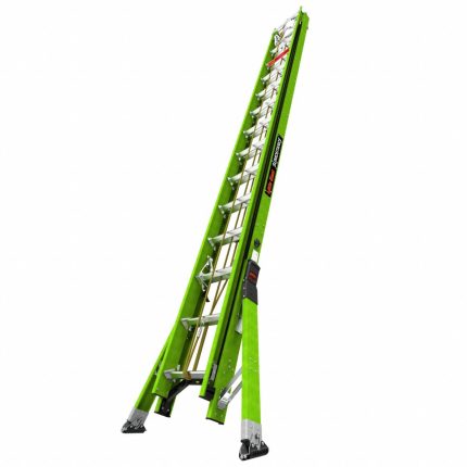 Cable Grab Non-Conductive Fiberglass Extension Ladders