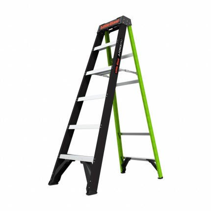 Non-Conductive Fiberglass A-Frame Stepladders