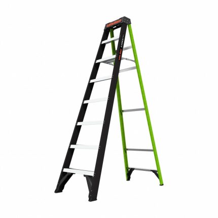 Non-Conductive Fiberglass A-Frame Stepladders