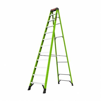 Non-Conductive Fiberglass A-Frame Stepladders