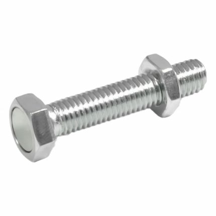 Hex-Head Stop Bolts with Retaining Magnet & Lock Nut