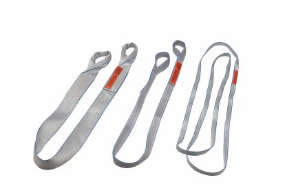 Protected-Edge Polyester Flat-Eye Web Slings