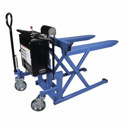 Powered-Lift/Manual-Push High-Lift Pallet Jacks