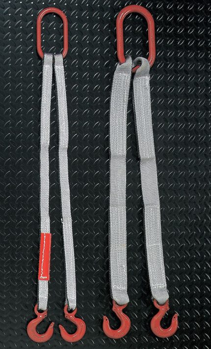 Protected-Edge Two-Leg Bridle Web Slings